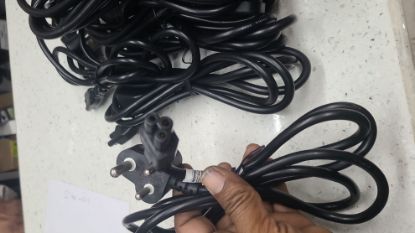 Picture of laptop power cord